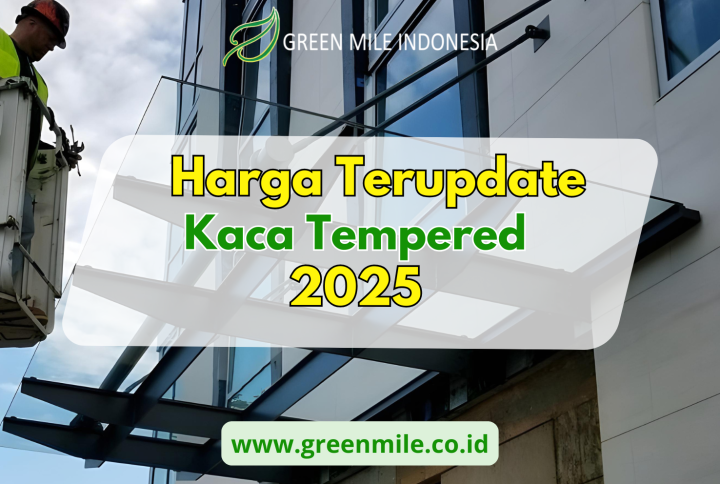 Kanopi Kaca Tempered