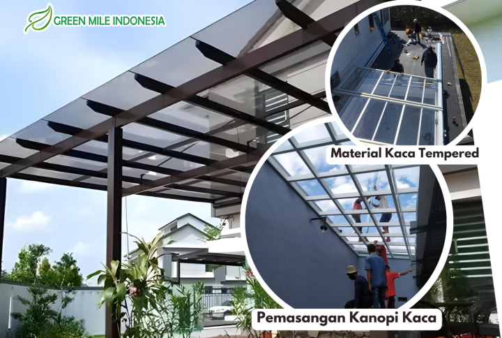 harga kanopi kaca tempered