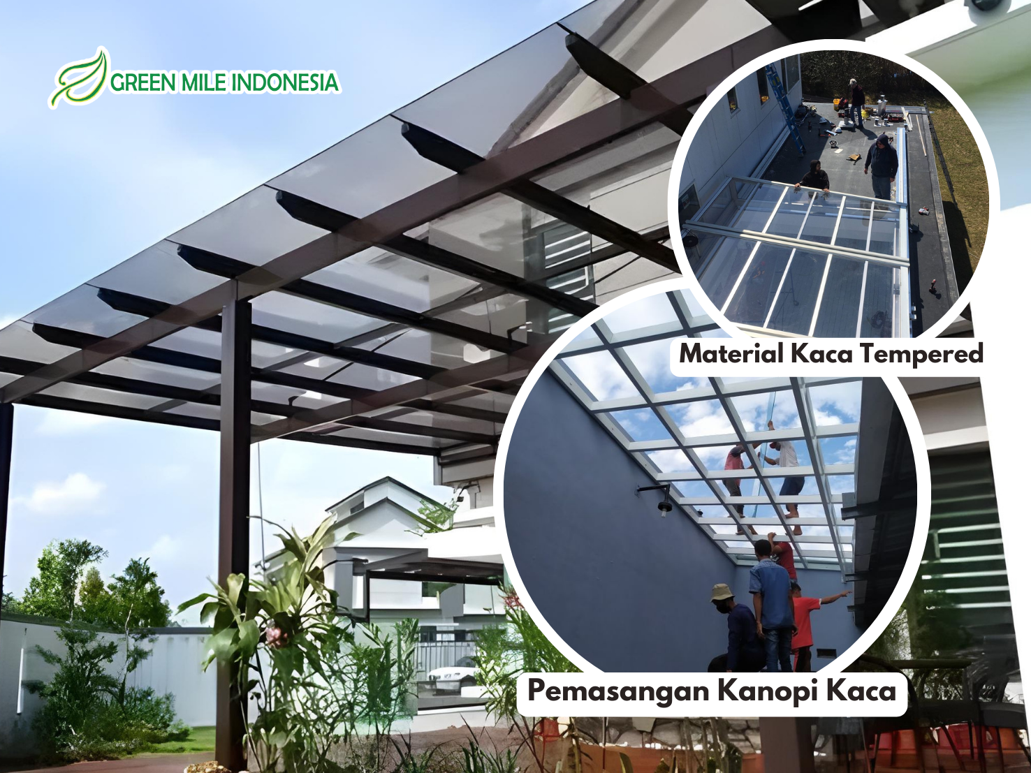 harga kanopi kaca tempered