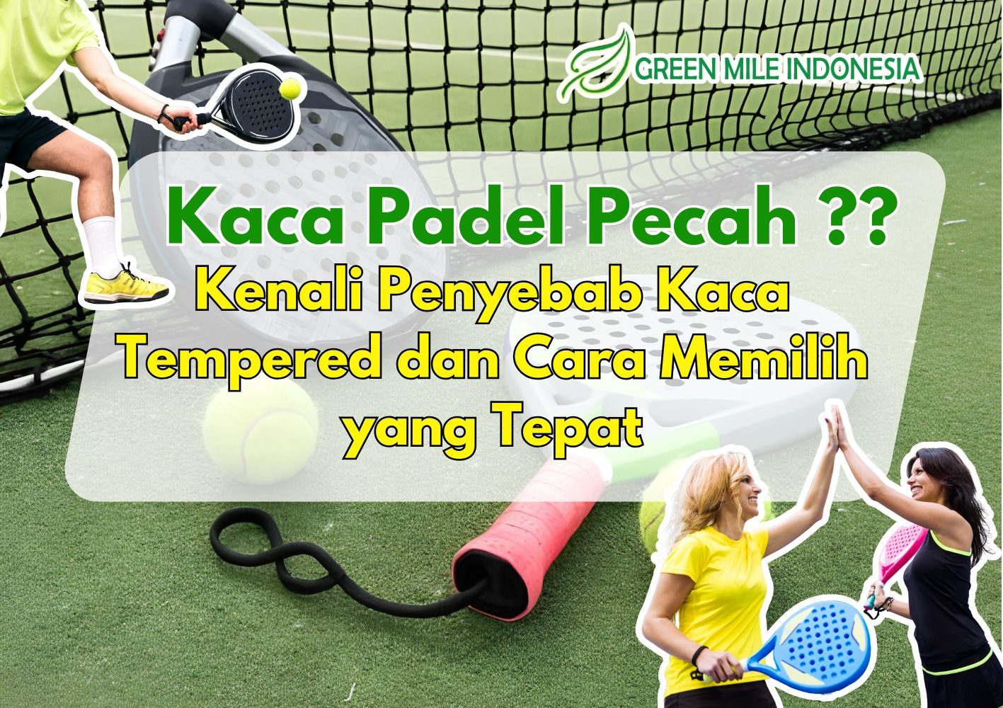 lapangan kaca padel