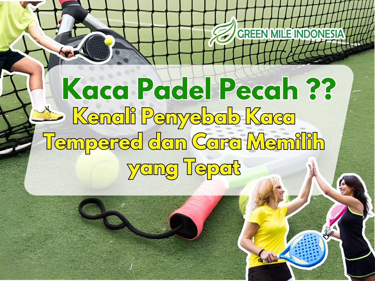 lapangan kaca padel