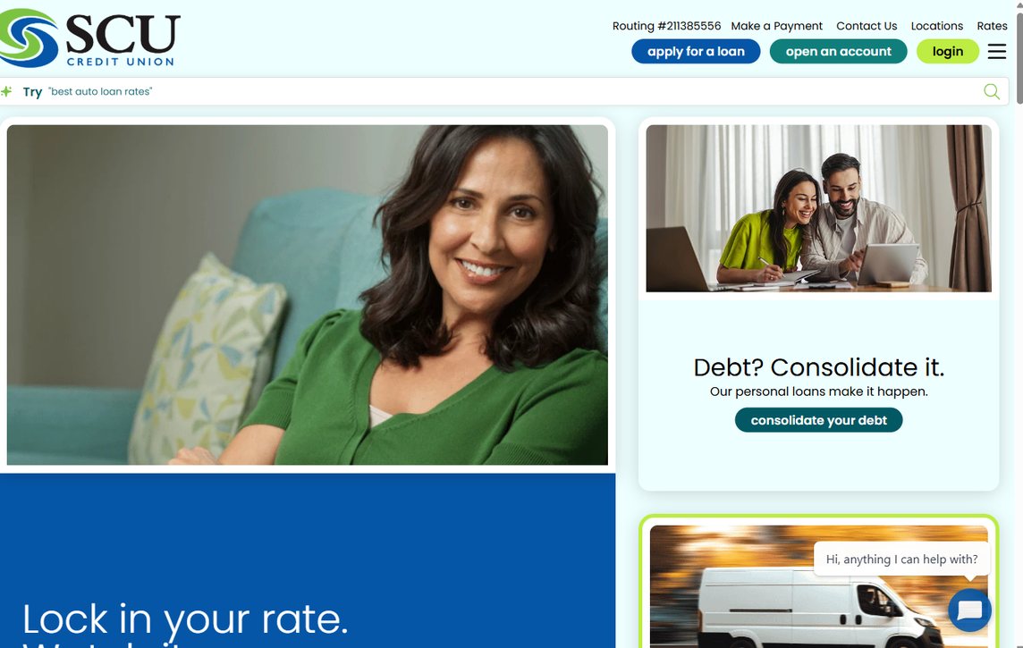 SCU Credit Union – scucu.org
