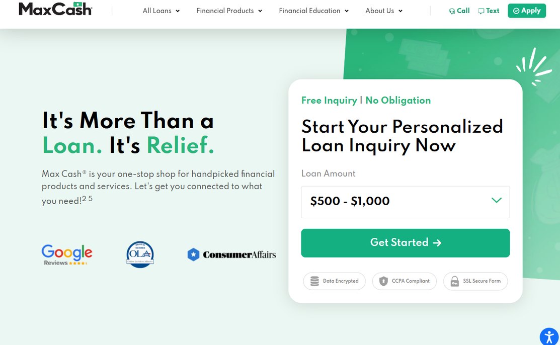 Max Cash – maxcash.com