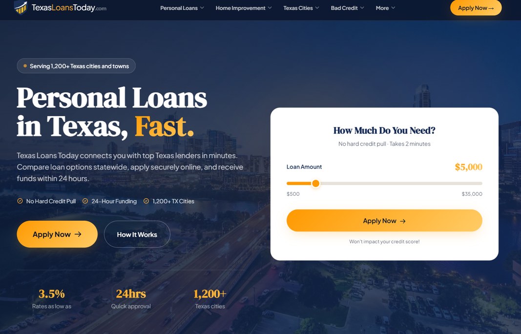 TexasLoansToday – texasloanstoday.com